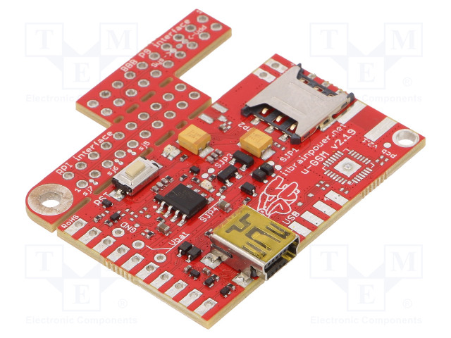 LAAJENNUSLEVY - UART,USB - 3G - IOT - QUECTEL UG96 - 27X45MM - Embedded järjestelmien lisätarvikkeet - UGSM219-UG96-UFL - 1