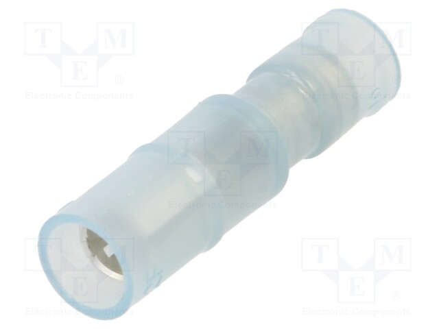 LIITIN: PYÖREÄ - NAARAS - Ø: 4MM - 2MM2 - PURISTETTAVA - ERISTETTY - Eristetyt liittimet - PC4020-F-BCL - 1