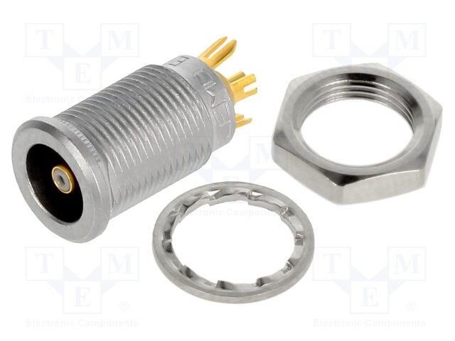LIITIN: TRIAX - 00 - N LIITINAARAS - JUOTETTAVA - 4A - 1,1÷3,5MM - LEMO liittimet - ERN.00.650.CLL - 1