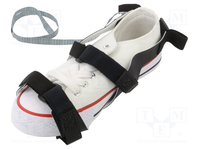 NAUHA KENKIIN - ESD - L - MUSTA - KIINNITYS: KLIPSI - Antistaattiset ESD jalkineet - SCS-FSG1M-L - 1