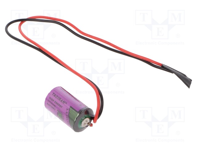PARISTO: LITIUM- (LTC) - 1/2AA,1/2R6,14250 - 3,6V - 1100MAH - JOHDOT - Alkaliparistot - SL-750FL - 1