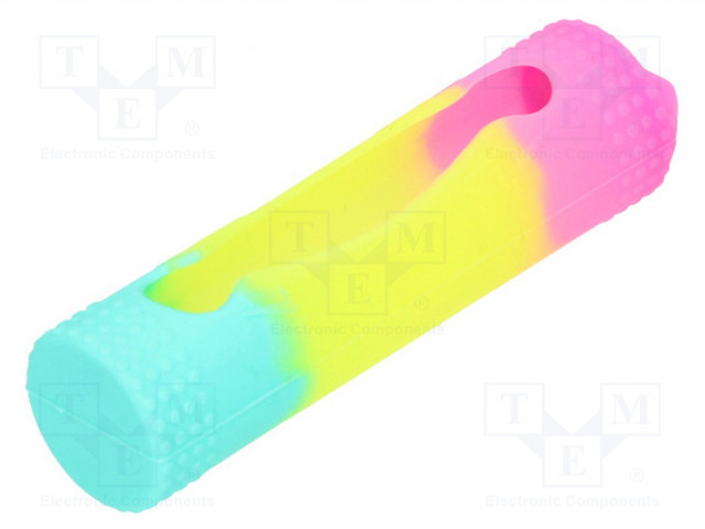 PARISTOPIDIN 18650 - ERI VÄREJÄ - Paristopitimet, liittimet ja tarvikkeet - ETUI-18650SIL - 1