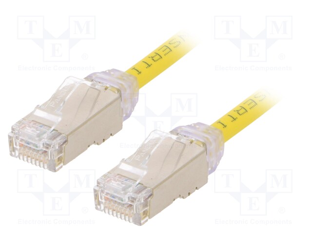 PATCH KAAPELI - F/UTP,TX6A-28™ - CAT: 6A - RAUTACU - 1M - LSZH - 28AWG - RJ45 Ethernet kaapelit - STP28X1MYL - 1