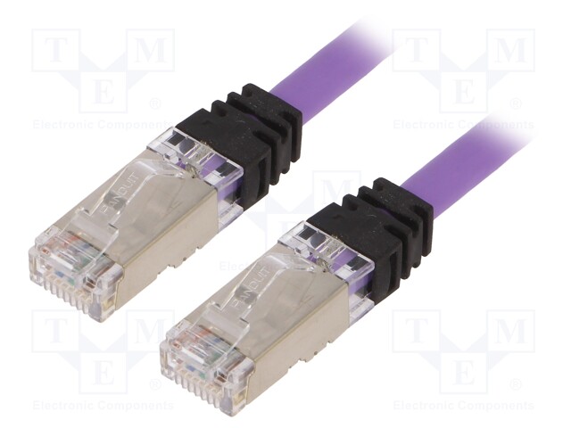 PATCH KAAPELI - S/FTP,TX6A™ 10GIG - CAT: 6A - CU - 1M - LSZH - 26AWG - RJ45 Ethernet kaapelit - STP6X1MVL - 1