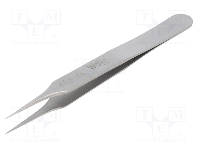 PINSETTI - 110MM - TARKKOIHIN TÖIHIN - TERÄT: KAVENTUNEET - Tarkkuus-atulat ja pinsetit - WEL.4SASL - 1