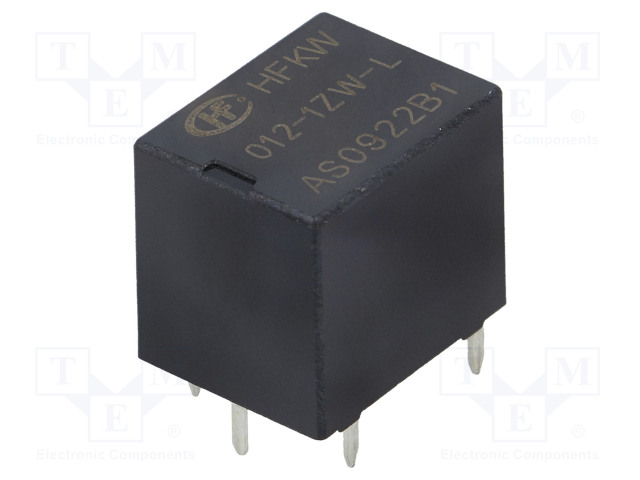 RELE - SPDT - UKELAN: 12VDC - 35A - 240OHM - 600MW - PCB - Autoreleet - HFKW012-1ZW-L - 1