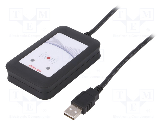RFID-LUKIJA - 4,3÷5,5V - USB - ANTENNI - MITTA-ALUE: 100MM - 88X56X18MM - RFID-moduulit ja -lukijat - T4DT-BB2BEL - 1