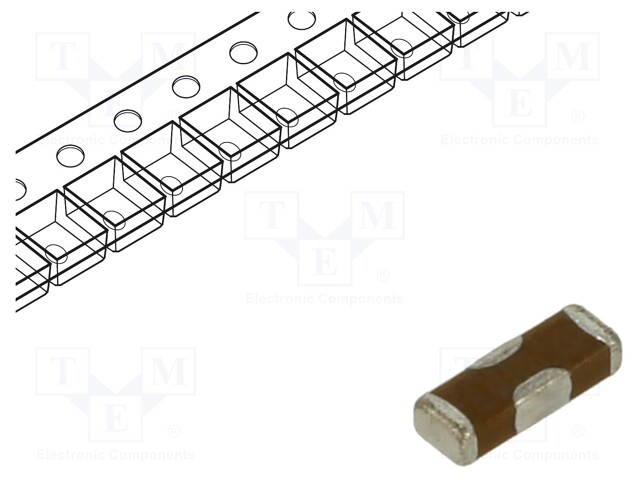 SUODATIN: HÄIRIÖSUOJA-1,5UF - 9MOHM - SMD - 50VDC - 6A - ±20% - 1806 - 180MM - Häiriönpoistosuotimet SMD - NFM41PC155B1H3L - 1