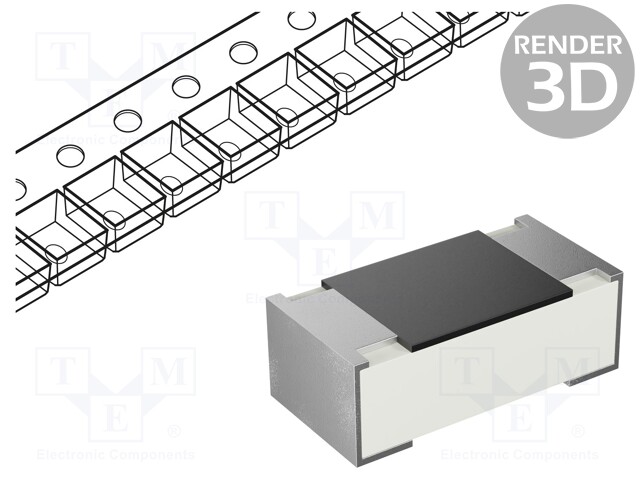 VASTUS: THICK FILM - 0402 - 200KOHM - 62,5MW - ±1% - 50V - 100PPM/°C - SMD vastukset - WR04X2003FTL - 1