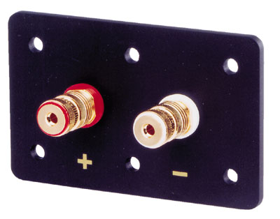 VISATON HIGH END KAIUTINTERMINAALI WBT NAPARUUVEILLA - Kaiutinliittimet - HIGHENDTERMINAL - 1