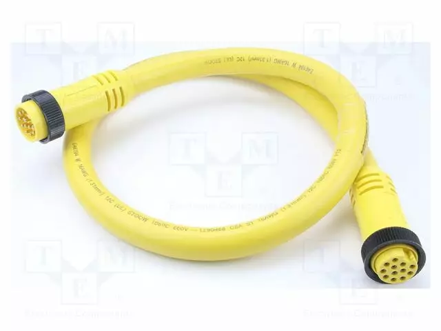 KAAPELI: ANTUREITA/AUTOMATIIKKAA VARTEN - MINI - PIN: 12 MINI - Teollisuus anturikaapelit - 1300120593-MOL - 1