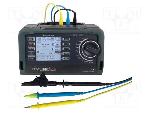 MITTAUSJOHDOT - MUSTA,SININEN,KELTA-VIHREÄ - Sähköverkostojen testerit ja mittarit - GM-Z503L - 1