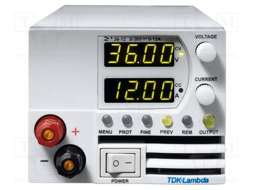 LABORATORY POWER SUPPLY: PROGRAMMABLE - SINGLE-CHANNEL - CH: 1 - Laboratorioteholähteet - Z-36-18-L - 1