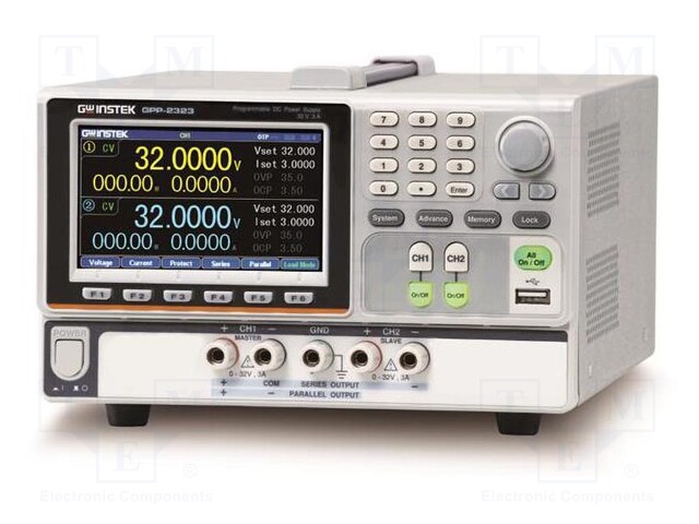 LABORATORY POWER SUPPLY: PROGRAMMABLE - LINEAR,MULTI-CHANNEL - Laboratorioteholähteet - GPP-2323L - 1