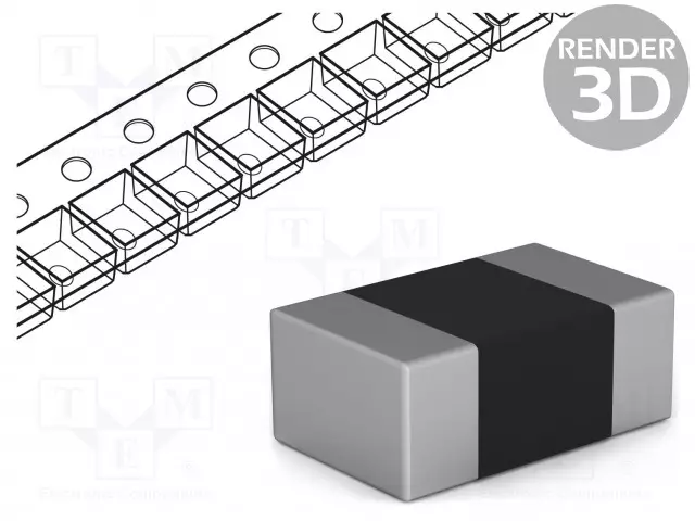 SUODATIN: HÄIRIÖSUOJA-RMAX:OHM - Z: 10OHM - SMD - 5,2A - ±30% - 0806 - Häiriönpoistosuotimet SMD - NFZ2MSD100SN10L - 1