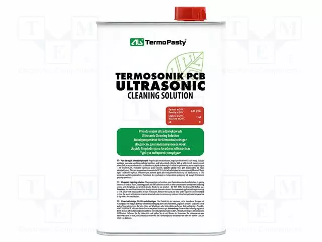 PUHDISTUSAINE - 1L - HAHMO: NESTE - METALLISÄILIÖ - Piirilevykemikaalit - TERMOSONIK-PCB1L - 1