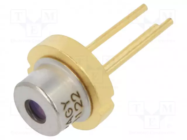 DIODI: LASERI-645÷660NM - 10MW - 9/28 - THT - 2,2÷2,6VDC - PUNAINEN - Laserdiodit - ADL-65104TL - 1