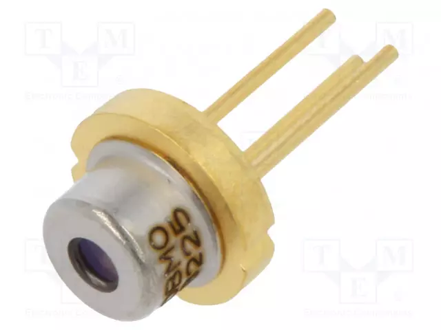 DIODI: LASERI-653÷667NM - 50MW - 9/17 - THT - 2÷3VDC - PUNAINEN - Laserdiodit - ADL-66505TL - 1