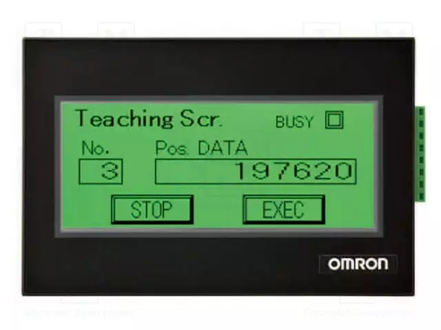 HMI PANEELI - 3,8" - 240X96 - NV - 5VDC - IP67 - MUSTA - RS232 - HMI paneelit - NV3W-MG20L - 1