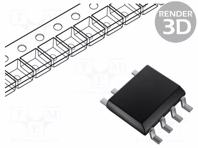 IC: PMIC - AC/DC SWITCHER,SMPS-OHJAIN - TULOJÄNNITE 85÷265V - SMD-8B - Jännitesäätimet - DC/DC piirit - TNY263GN-TL - 1