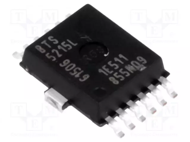 IC: POWER SWITCH - HIGH-SIDE - 3,7A - CH: 2 - N-CHANNEL - SMD - BSOP12 - Power switches - mikropiirit - BTS5215L - 1