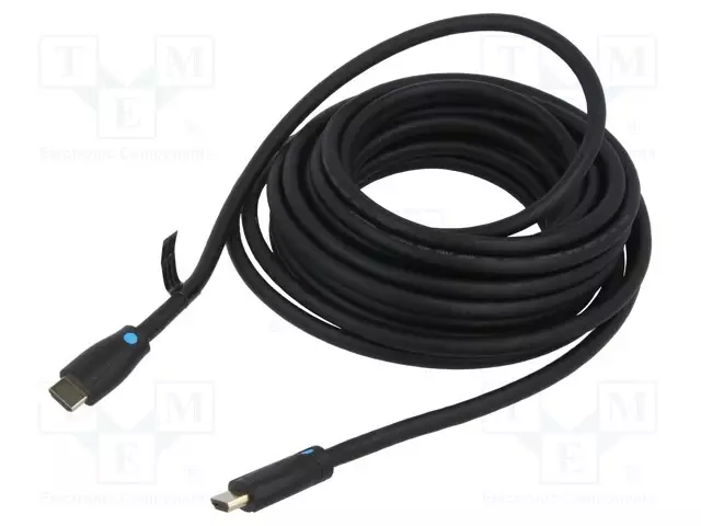 KAAPELI - HDMI-PISTOKE,MOLEMMIN PUOLIN - PVC - HDMI 2.0 - 4K - PIT: - HDMI, DVI, DisplayPort johdot - AAMBL - 1