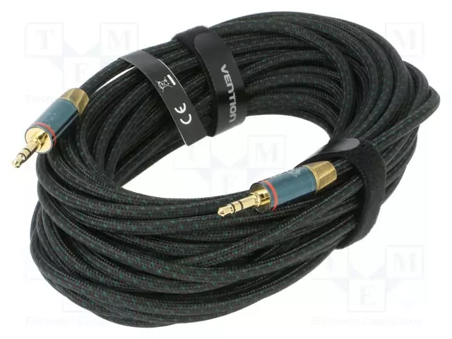 KAAPELI - JACK 3,5 MM 3PIN KULMAPISTOKE,MOLEMMIN PUOLIN - Muut audio-videokaapelit - BAYGL - 1