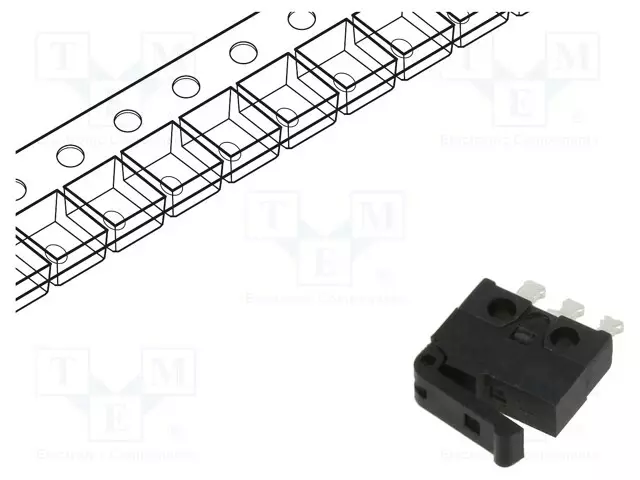 KYTKIN: ANTURI-AS: 2 - SPDT - 0,3A/30VDC - MDSOHM - SMT - 500MN - Anturikytkimet - MDS6500AL02SL - 1