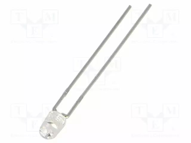 LED - PUNAINEN - 3MM - LIIT.MÄÄRÄ: 2 - Pyöreät LEDit - 264-7SDRCS530-A3L - 1