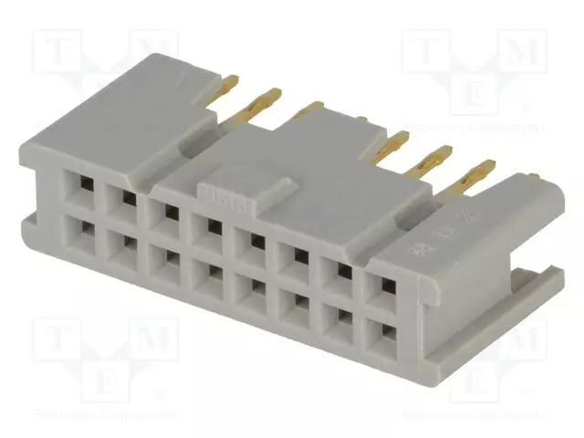 LIITIN: IDC - N LIITINAARAS - PIN: 16 - SUORA - 3A - THT - 2,54MM - 2X8 - IDC liittimet - 8516-4500PL - 1