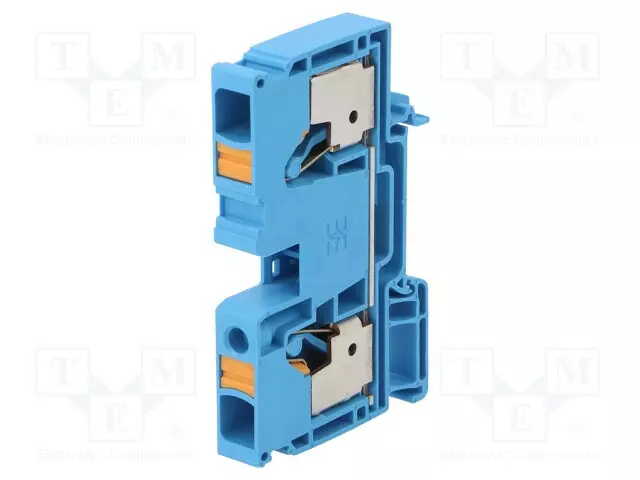 LIITIN: KISKO-57A - JOUSIPURISTIN - SININEN - WEMID - 10MM2 - NAVAT: 1 - Kiskoliittimet - A2C10BL - 1