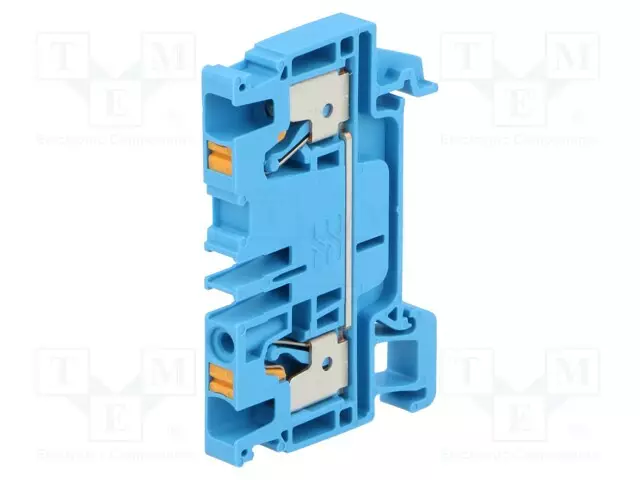 LIITIN: KISKO-32A - JOUSIPURISTIN - SININEN - WEMID - 4MM2 - NAVAT: 1 - Kiskoliittimet - A2C4BL - 1