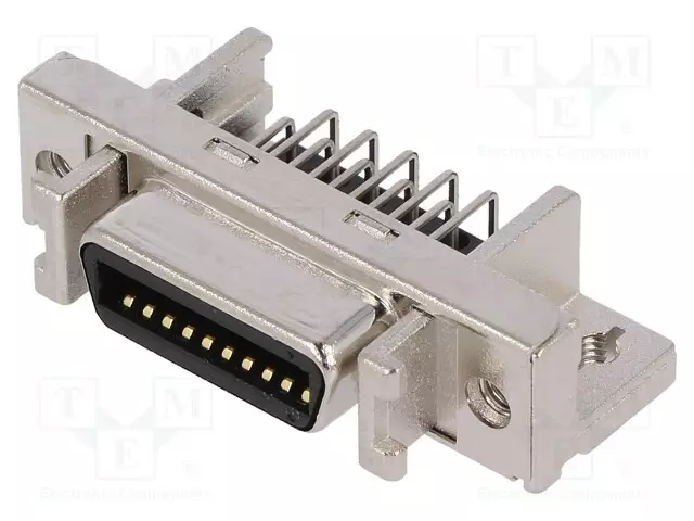 LIITIN: MDR - PIN: 20 - SUOJATTU - LUKITUS: KIINNITYSTARRA - PISTORASIA - MDR liittimet - 10220-5212PL - 1