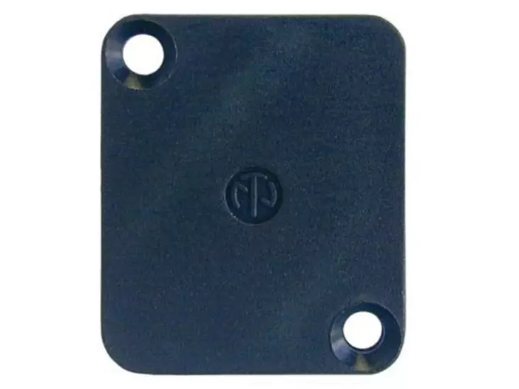 NEUTRIK - DUMMY PLATE TO COVER D-CONNECTOR CUTOUTS - BLACK - XLR liittimet ja tarvikkeet - DBA-BL - 1