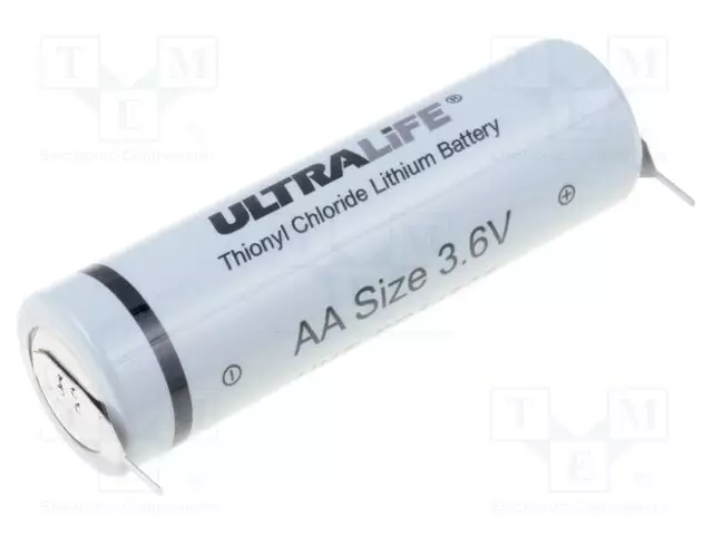 PARISTO: LITIUM - 14500 - 3,6V - 2000MAH - EI-UUDELLEENLADATTAVA - 1KPL - Alkaliparistot - BAT-ER14505PF-UL - 1