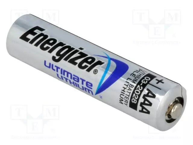 PARISTO: LITIUM - AAA,R3 - 1,5V - 1200MAH - EI-UUDELLEENLADATTAVA - Alkaliparistot - BAT-FR03EGL - 1