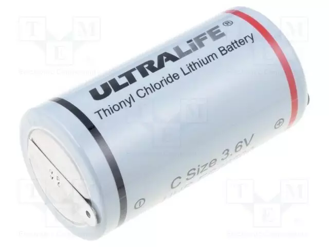 PARISTO: LITIUM - C - 3,6V - 6500MAH - Ø26,2X50MM - JUOTOSLEVYT - Alkaliparistot - BAT-ER26500MST-UL - 1