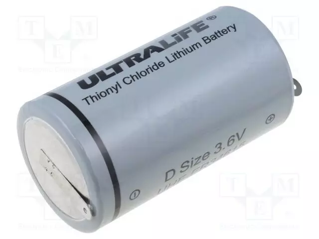 PARISTO: LITIUM - D - 3,6V - 19000MAH - EI-UUDELLEENLADATTAVA - Alkaliparistot - BAT-ER34615ST-UL - 1