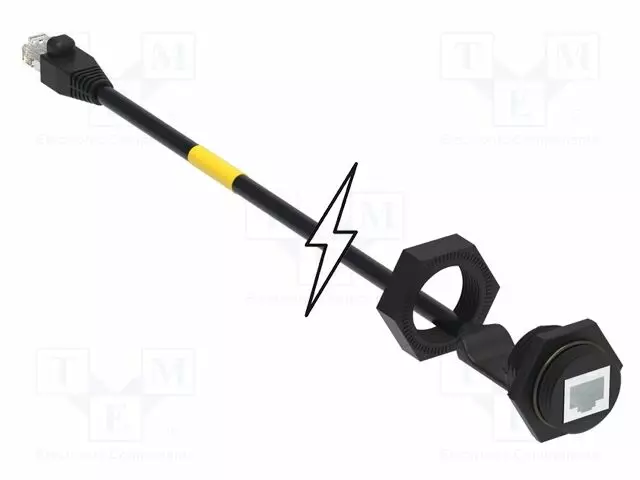 PATCH KAAPELI - 305MM - -20÷80°C - RJ45 Ethernet kaapelit - 1300550003-MOL - 1