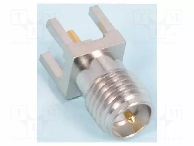 LIITIN: SMA - SUORA - 50OHM - THT - PCB - PTFE - KULLATTU - PINNOITE: KULTA - SMA, SMB, SMC liittimet - 732512300-MOL - 1