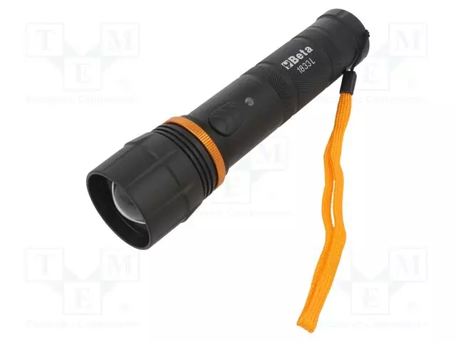 TASKULAMPPU: LED - IP66 - 1100LM - MUSTA - 196MM - Taskulamput ja otsalamput - BE1833L - 1