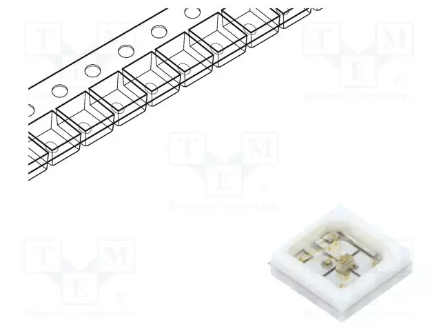 VOIMA-LED - UV-A/UV-C - 120° - 30MA - 300MW - ?D: 265÷280NM,400÷410NM - UV LEDit - PBLB-1CQA-TCL - 1