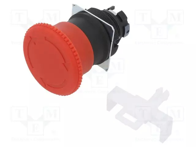 H T KYTKIN 22MM ASENNOT 2 PUNAINEN SIENI A22E A22E M h-t-kytkin-22mm-asennot-2-punainen-sieni-a22e-a22e-m