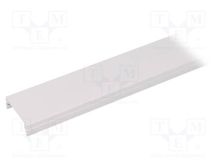 ALUMIINIPROFIILI LED-NAUHOILLE - VALKOINEN - L: 1M - WIDE24 - ALUMIINI - Profiilit LED nauhoille - TOP-WIDE24WH-1M - 2