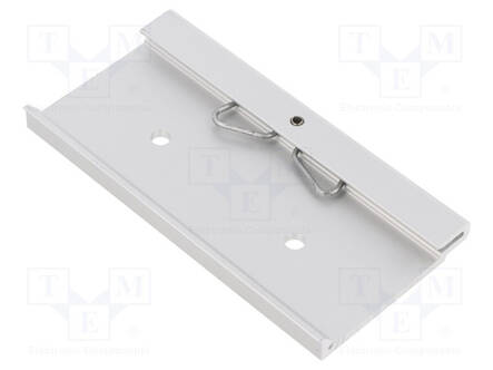 DIN-KISKOLIITIN / KIINNITYSOSA - ALUMIINI - 100MM - KISKO: TS35 - DIN kiskokotelot - HM-1427DIN100M - 2