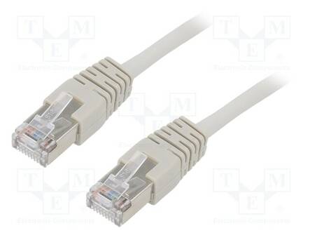PATCH KAAPELI - F/UTP - CAT: 5E - RJ45-PISTOKE,MOLEMMIN PUOLIN - LANKA - RJ45 Ethernet kaapelit - PP22-20M - 1