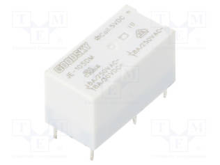 RELE - SPST-NO - UKELAN: 5VDC - 8A/250VAC - JE - PCB - Pienoisreleet - JE-105DM - 1