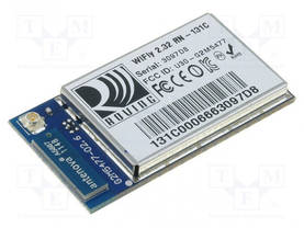 WIFI MODUULI - 2,4GHZ - UART - -85DBM - 3÷3,7VDC - 18DBM - SMD - 1MBPS - RF moduulit - RN131CRM - 1