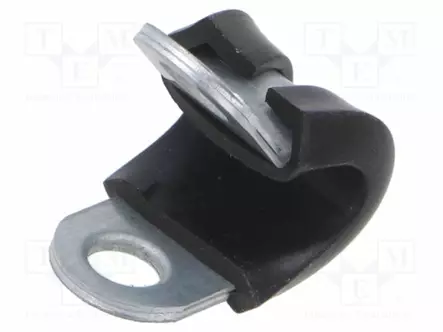 PIDIKE - ØNIPUN : 5MM - W: 15MM - TERÄS-SUOJAMATERIAALI: EPDM - CC - W1 - Metalliset nippusiteet ja kiinnityspanna - CC-D1-05X15-W1EPDM - 1