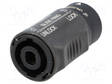 ADAPTERI - PIN: 4 - JOHTOON - 30A - 250V - SPEAKON - Kaiutinliittimet - NTR-NL4MM - 1